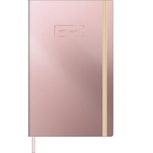 CADERNO QUADRICULADO  WEST VILLAGE METALICO 80FLS 128x208MM  TILIBRA