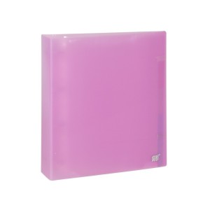 CADERNO ARGOLADO A4 C/ 96 FOLHAS + 5 DIVISÓRIAS LILÁS YES