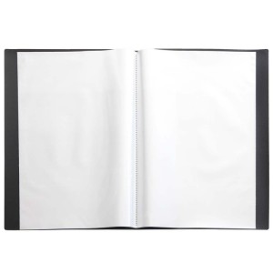 PASTA CATÁLOGO 20 ENVELOPES A3 OPACA PRETA YES