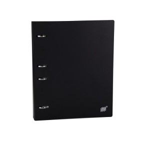 FICHÁRIO ARGOLADO COLEGIAL 96 FOLHAS TONS PASTEL PRETO YES