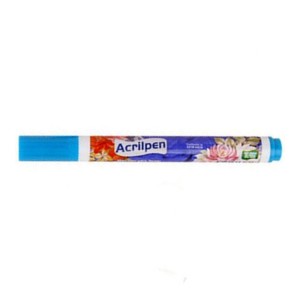 CANETA ACRILPEN PARA TECIDO AZUL CELESTE 503 ACRILEX