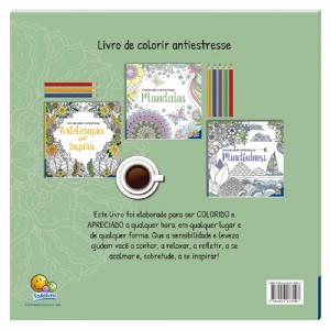 LIVRO DE COLORIR ANTIESTRESSE MANDALAS TODOLIVRO