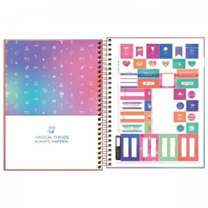 CADERNO ESPIRAL CD COLEGIAL 1M DOODLES 80 FOLHAS TILIBRA