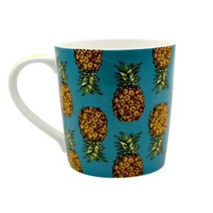 CANECA ABACAXI 400ML NEW GIFT