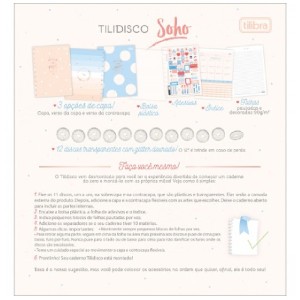 CADERNO UNIVERSITÁRIO TILIDISCO 1M SOHO 80 FLS TILIBRA
