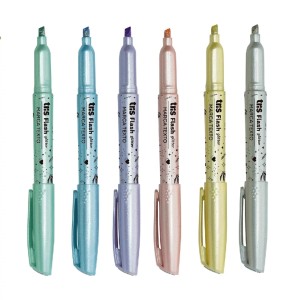 MARCA TEXTO FLASH GLITTER PASTEL DREAMY C/6 TRIS