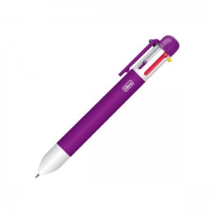 CANETA ESFEROGRÁFICA 0.7MM RC6 CORES TILIBRA