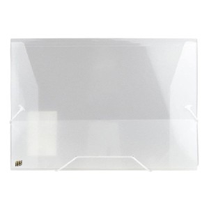 PASTA ELÁSTICO 40MM TRANSPARENTE OFÍCIO CRISTAL YES