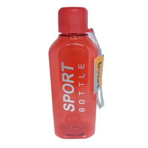 GARRAFA PLÁSTICO 650ML VERMELHO SPORT BOTTLE