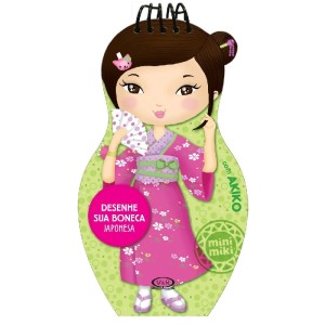 DESENHE SUA BONECA JAPONESA ED V&R