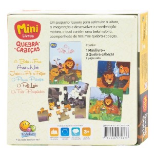 MINI QUEBRA CABEÇA O REI LEÃO TODOLIVRO