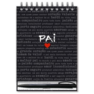 BLOCO OFFICE PAI PALAVRAS FINA IDEIA