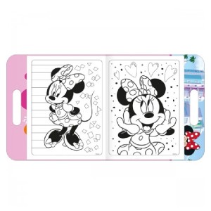 FOLHAS PARA COLORIR MALETA MINNIE 8 FOLHAS TILIBRA
