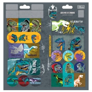 ADESIVO DECORADO DUPLO RAPTOR TILIBRA