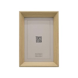 PORTA RETRATO BEGE 10X15CM MDF