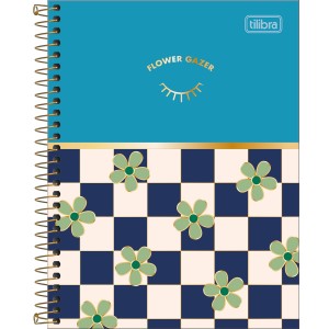 CADERNO ESPIRAL CD COLEGIAL 10M CHECK 160FLS TILIBRA