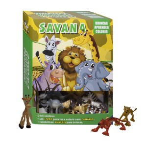 BRINCAR-APRENDER-COLORIR II: SAVANA