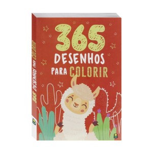 365 DESENHOS PARA COLORIR VERMELHO TODOLIVRO
