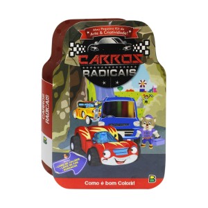 MEU PEQUENO KIT DE ARTE&CRIATIVIDADE! CARROS RADIAIS TODOLIVRO