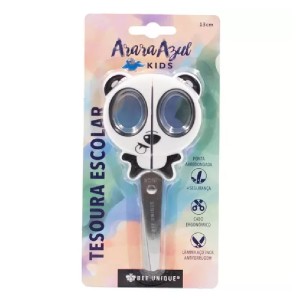 TESOURA ESCOLAR KIDS PANDA