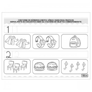 CADERNO DE MATEMÁTICA ACADEMIE 32FLS TILIBRA