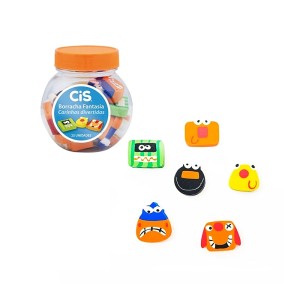 BORRACHA FANTASIA CARINHAS DIVERTIDOS 25 UNID CIS