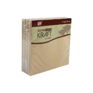 BLOCOS ADESIVOS KRAFT C/2CORES 75X75MM 200FLS YES