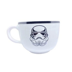 CANECA SOPA 500ML STAR WARS STORMTROOPER ZONA CRIATIVA