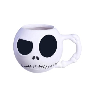 CANECA FORMATO 3D 450ML JACK SKELLINGTON ZONA CRIATIVA