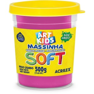 MASSINHA DE MODELAR SOFT 500G MARAVILHA ACRILEX