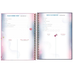 PLANNER ESPIRAL CAPRICHO COLEGIAL M7 TILIBRA