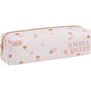 ESTOJO MÉDIO ACADÉMIE CORAÇÃO METALIZADO TILIBRA