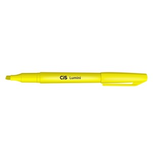 CANETA MARCA TEXTO LUMINI AMARELO CIS