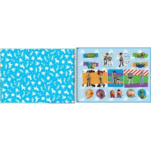 CADERNO ESP CARTOGRAFIA E DESENHO TOY STORY 80 FLS TILIBRA