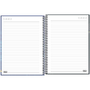 CADERNO ESPIRAL CD UNIVERSITÁRIO 1M SONIC 80 FLS TILIBRA