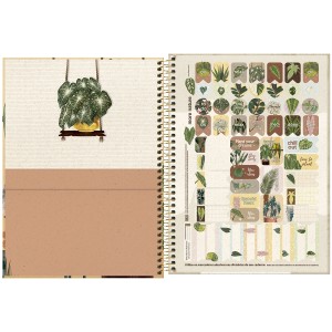 CADERNO ESPIRAL CD UNIV 10M NATURALIS 160 FLS TILIBRA