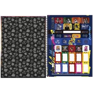 CADERNO ESPIRAL CD UNIV 1M ONE PIECE NETFLIX 80 FLS TILIBRA