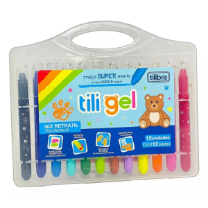 GIZ RETRÁTIL TILI GEL 12 CORES TILIBRA