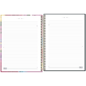 CADERNO ESPIRAL CD UNIV 1M LE VANILLE 80 FLS TILIBRA