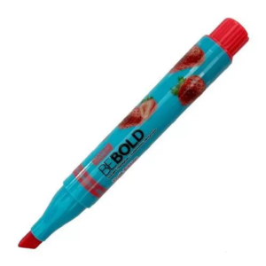 BE BOLD MARCA TEXTO FRUIT EDITION RED CANDY MORANGO NEWPEN