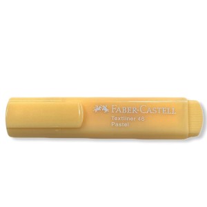 MARCA TEXTO TEXTLINER PASTEL 46 AMARELO FABER-CASTELL