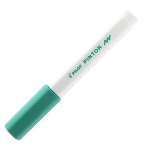 CANETA MARCADOR PILOT PINTOR FINA 1.0MM CLASSICA VERDE