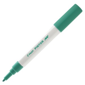 CANETA MARCADOR PILOT PINTOR FINA 1.0MM CRIATIVA VERDE CLARO