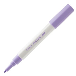 CANETA MARCADOR PILOT PINTOR FINA 1.0MM PASTEL VIOLETA
