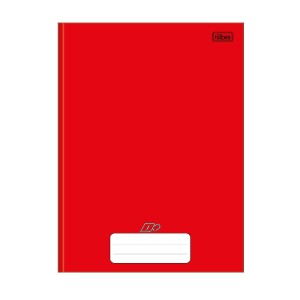CADERNO BROCHURA CD UNIVERSITÁRIO VERMELHO 48 FLS D+ TILIBRA