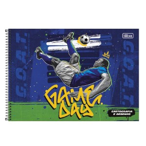 CADERNO DE CARTOGRAFIA ESPIRAL CD DO IT! 80 FLS TILIBRA