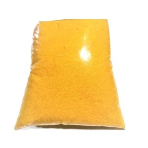 AREIA COLORIDA AMARELA 500G CORES E BRILHOS