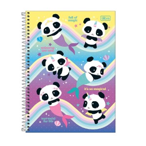 CADERNO UNIVERSITÁRIO LOVELY FRIEND 10M 160F TILIBRA