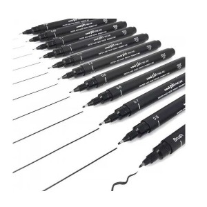 CANETA NANKIN UNI PIN FINE LINE 0.03MM MITSUBISHI UNI-BALL