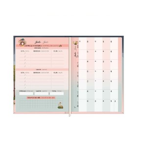 AGENDA COSTURADA DIÁRIA PETIT LOVELAND TILIBRA